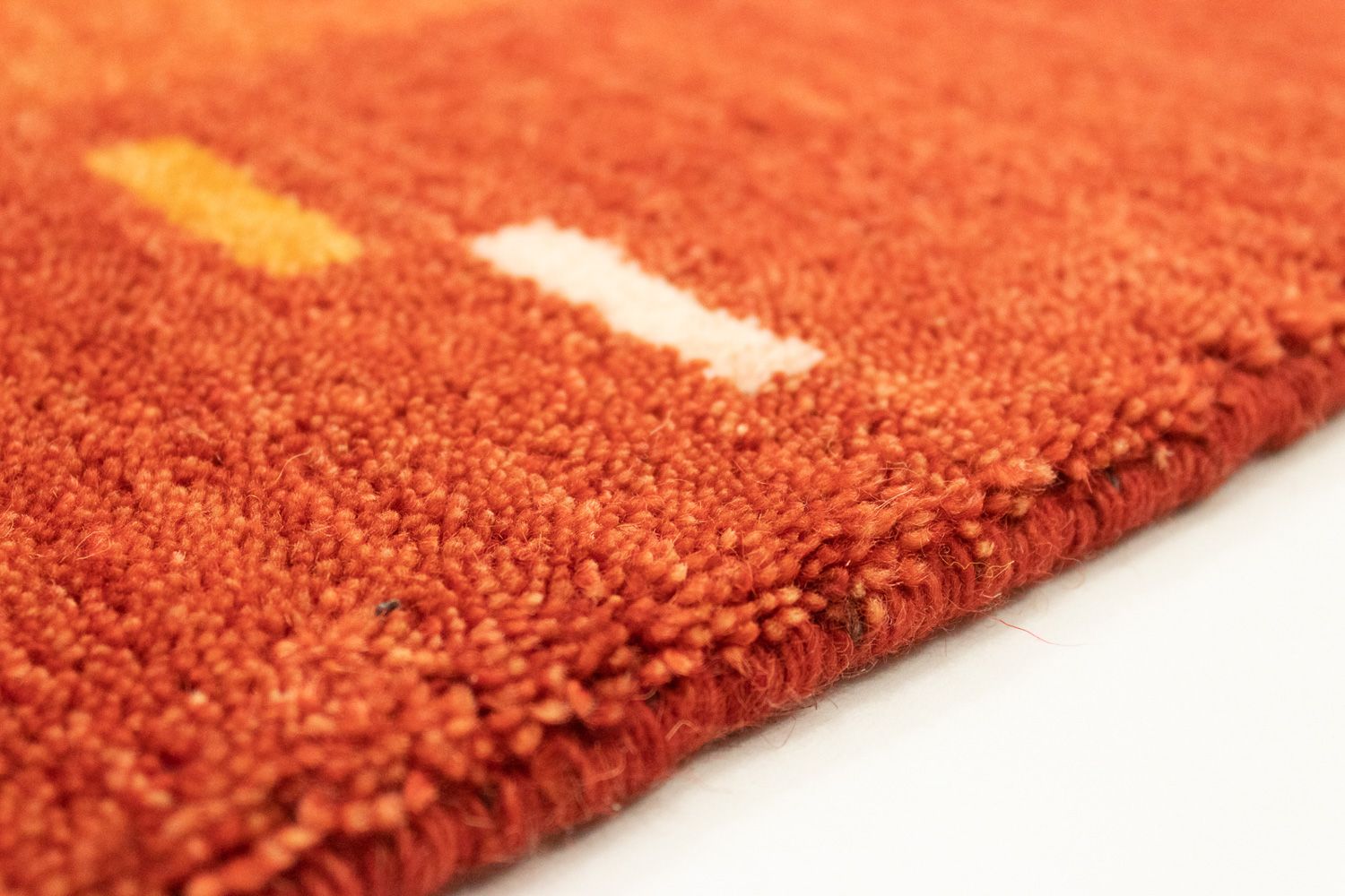 Gabbeh Teppich - Indus 200 x 80 cm - rot