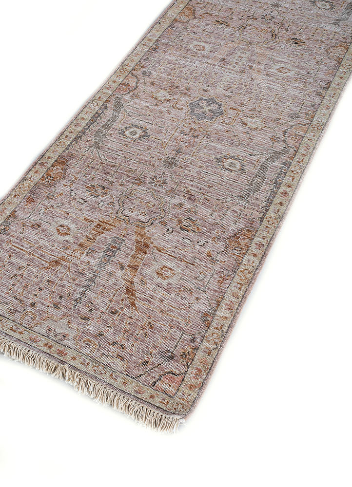 Läufer Woll - 240 x 75 cm - orange