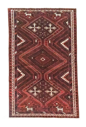 Perserteppich - Nomadic 270 x 175 cm - rost