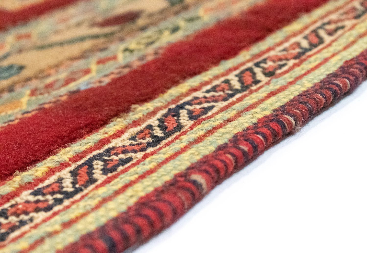 Perserteppich - Nomadic 114 x 81 cm - rot
