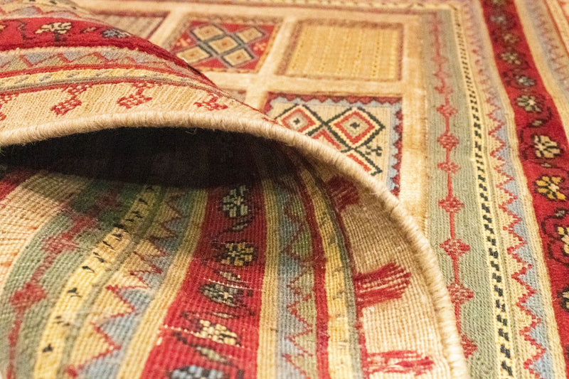 Perserteppich - Nomadic 102 x 96 cm - gold