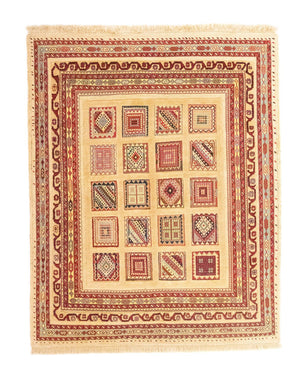 Perserteppich - Nomadic 149 x 121 cm - gold