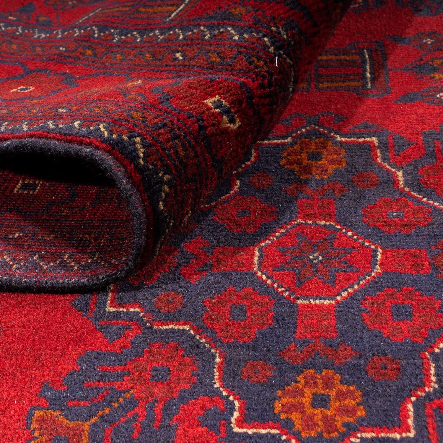 Afghan Teppich - Kunduz 219 x 126 cm