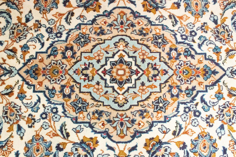 Perserteppich - Keshan 309 x 195 cm - beige