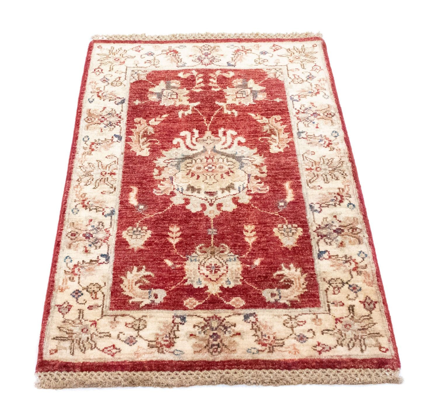 Ziegler Teppich 100 x 63 cm - rot
