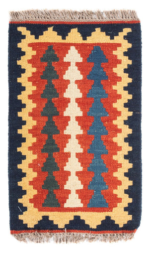 Kelim Teppich - Oriental - 60 x 40 cm - mehrfarbig