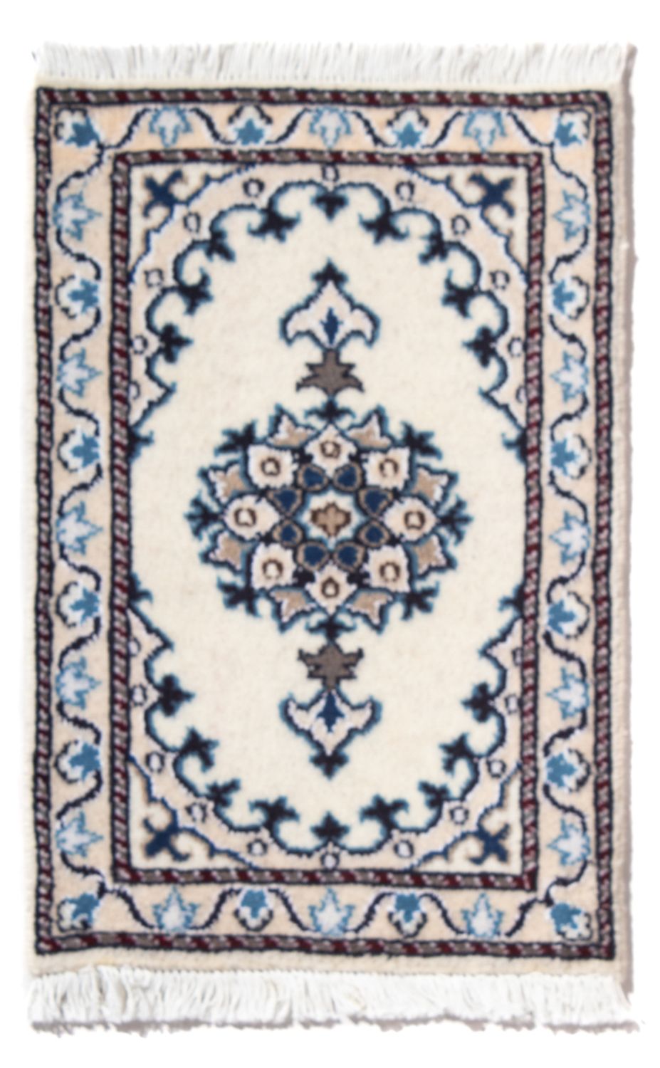 Perserteppich - Nain - 60 x 40 cm - creme
