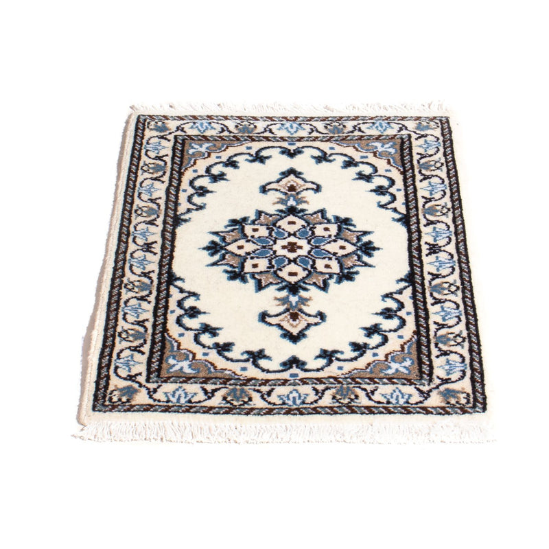 Perserteppich - Nain - 60 x 40 cm - hellblau