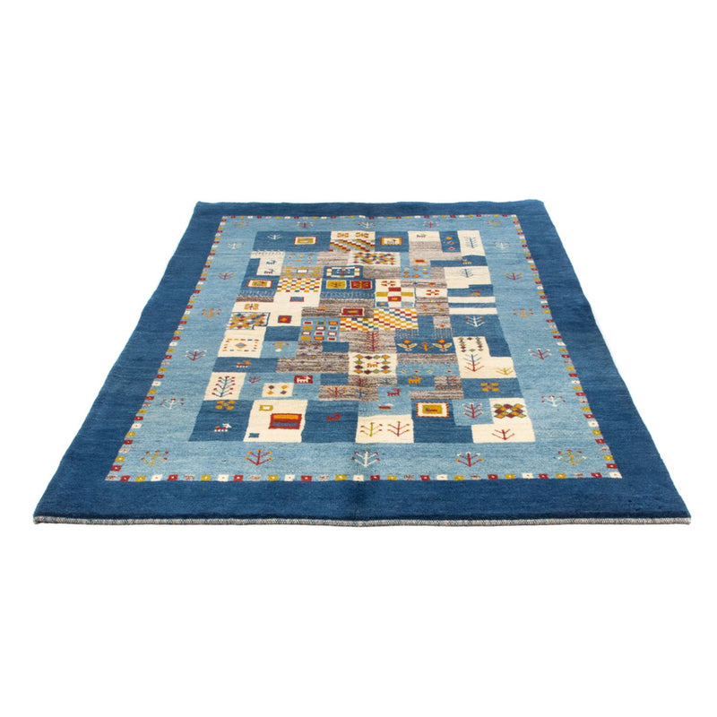 Gabbeh Teppich - Perser - 204 x 151 cm - blau