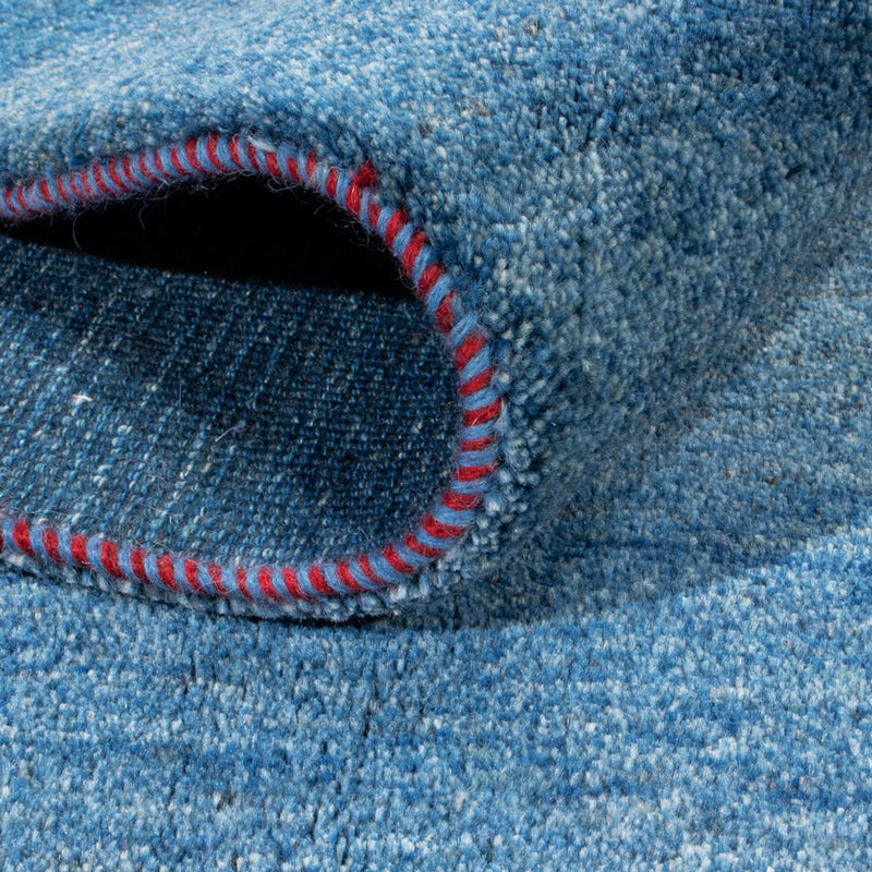 Gabbeh Teppich - Perser - 197 x 152 cm - blau