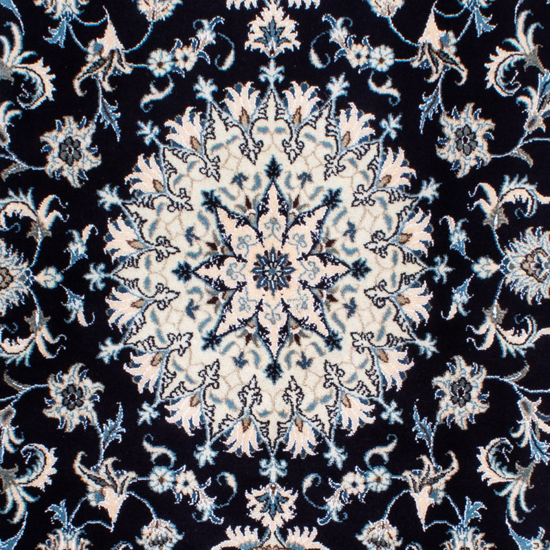 Perserteppich - Nain - 239 x 166 cm - dunkelblau