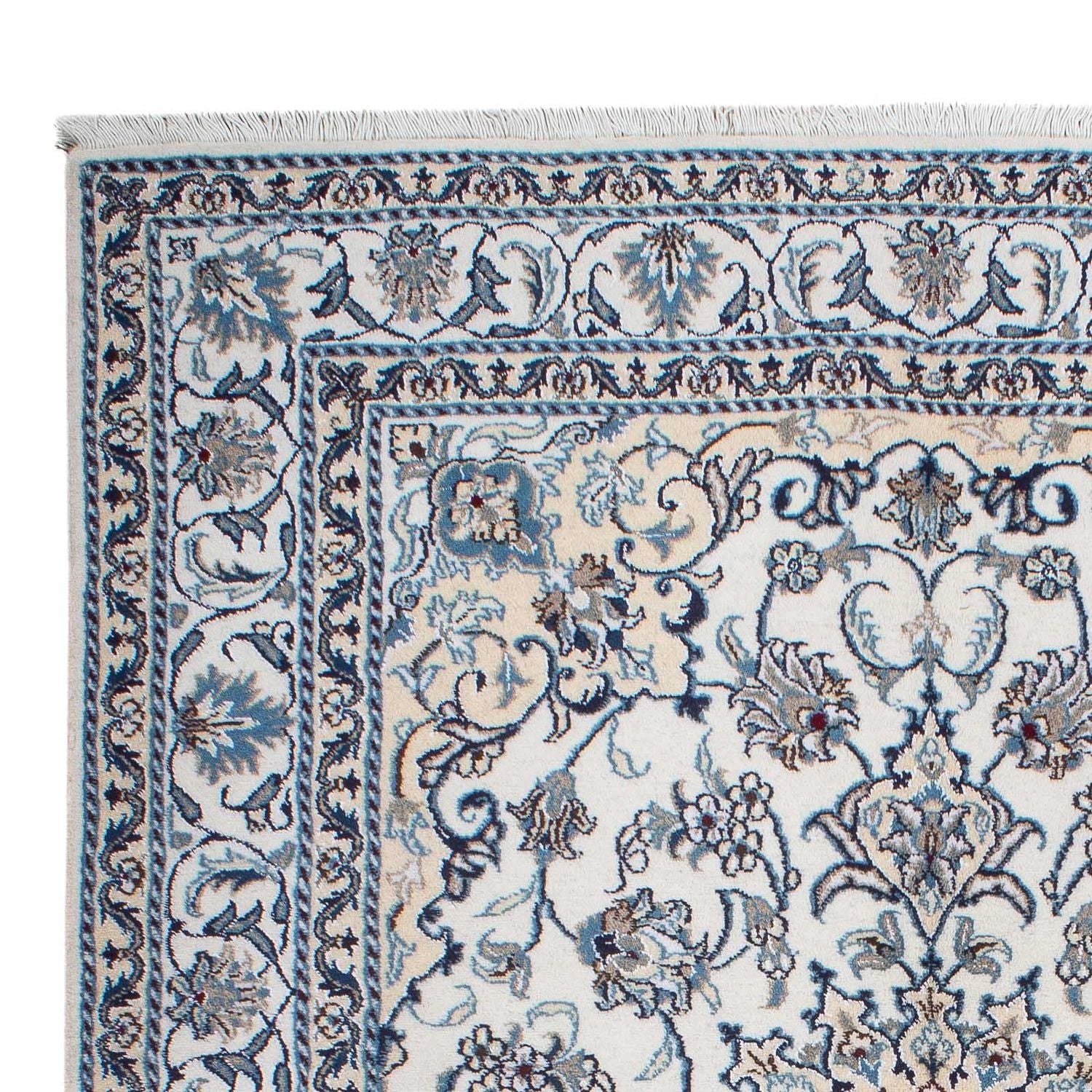 Perserteppich - Nain - 198 x 149 cm - beige