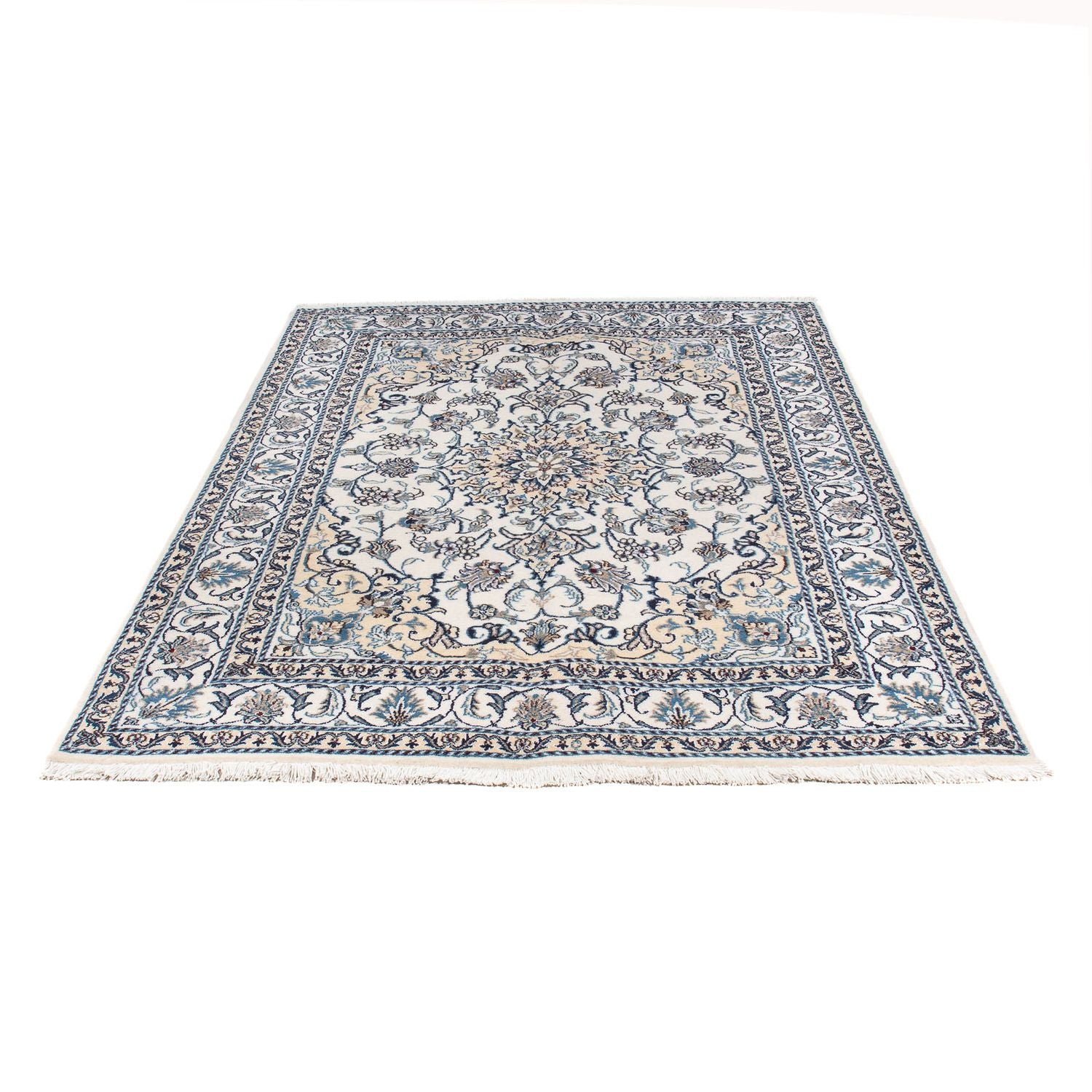 Perserteppich - Nain - 198 x 149 cm - beige