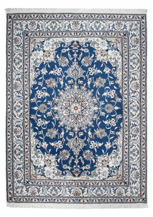 Perserteppich - Nain - 200 x 145 cm - blau