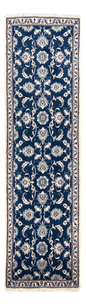 Läufer Perser - Nain - 254 x 79 cm - dunkelblau