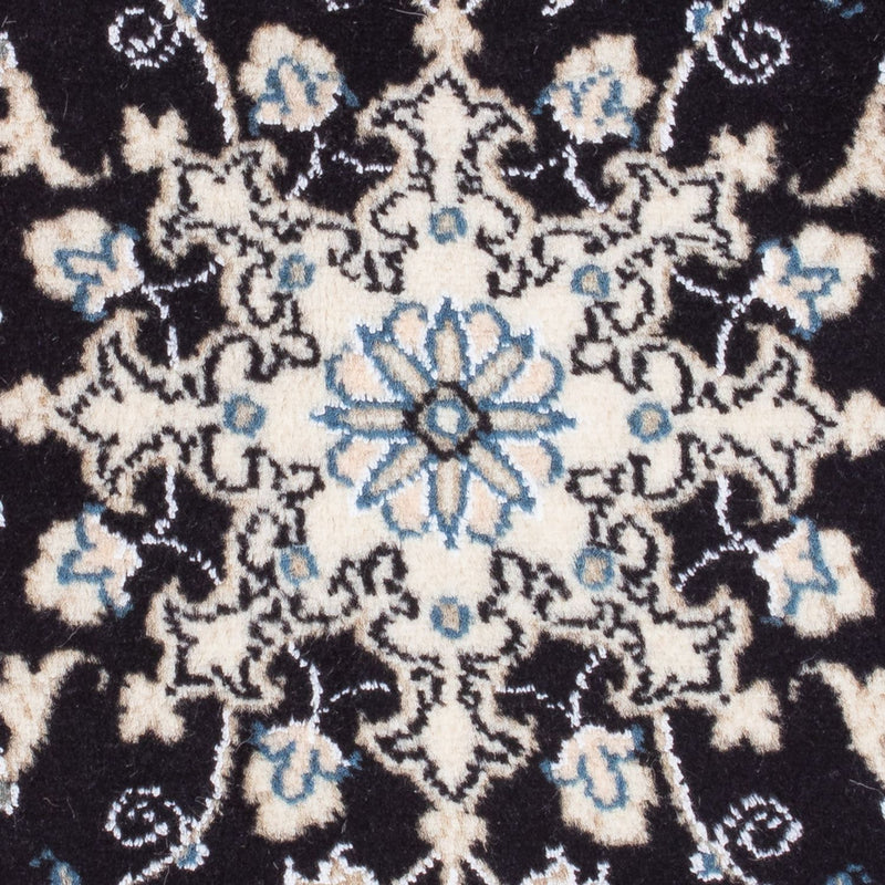 Perserteppich - Nain - 90 x 60 cm - dunkelblau