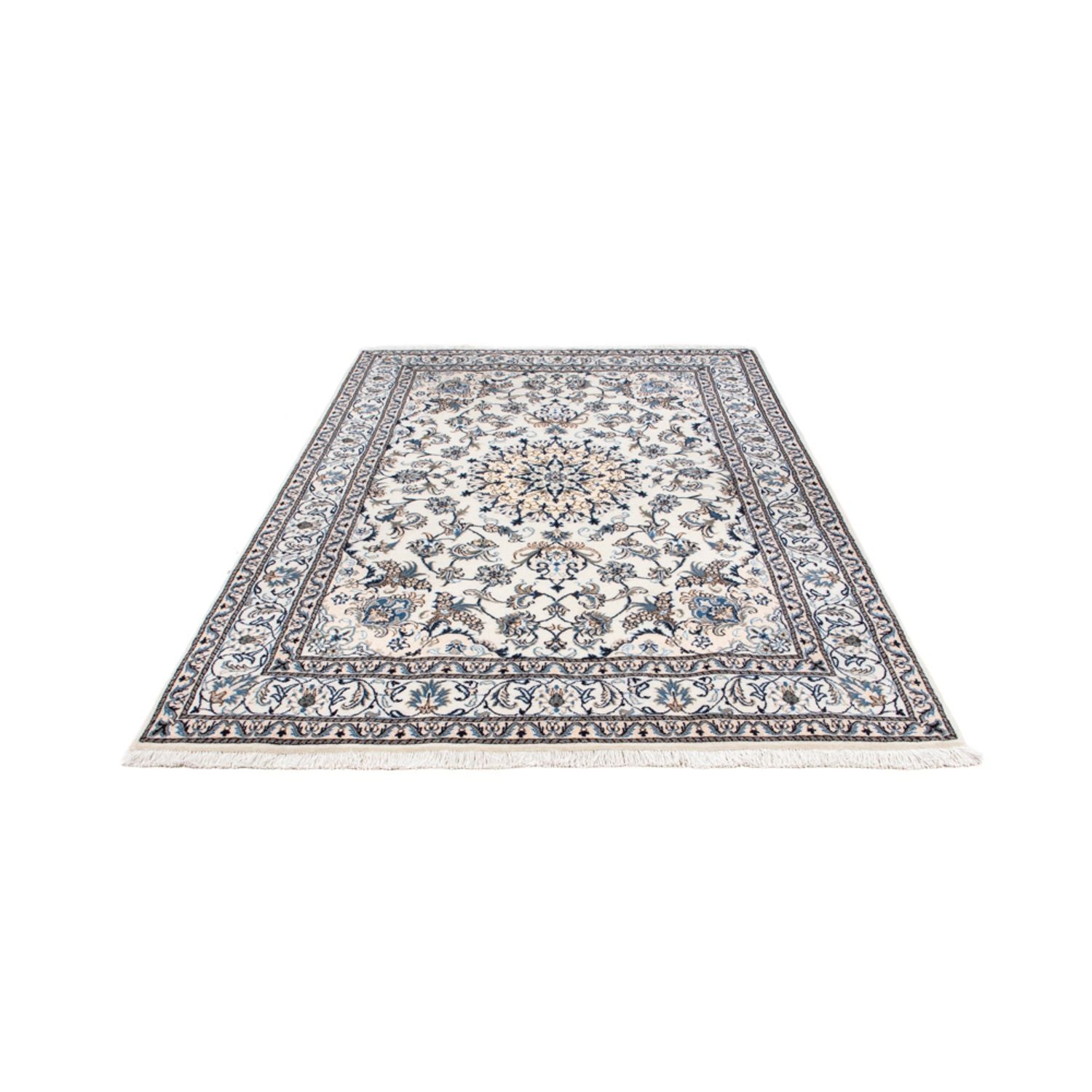 Perserteppich - Nain - 253 x 168 cm - creme