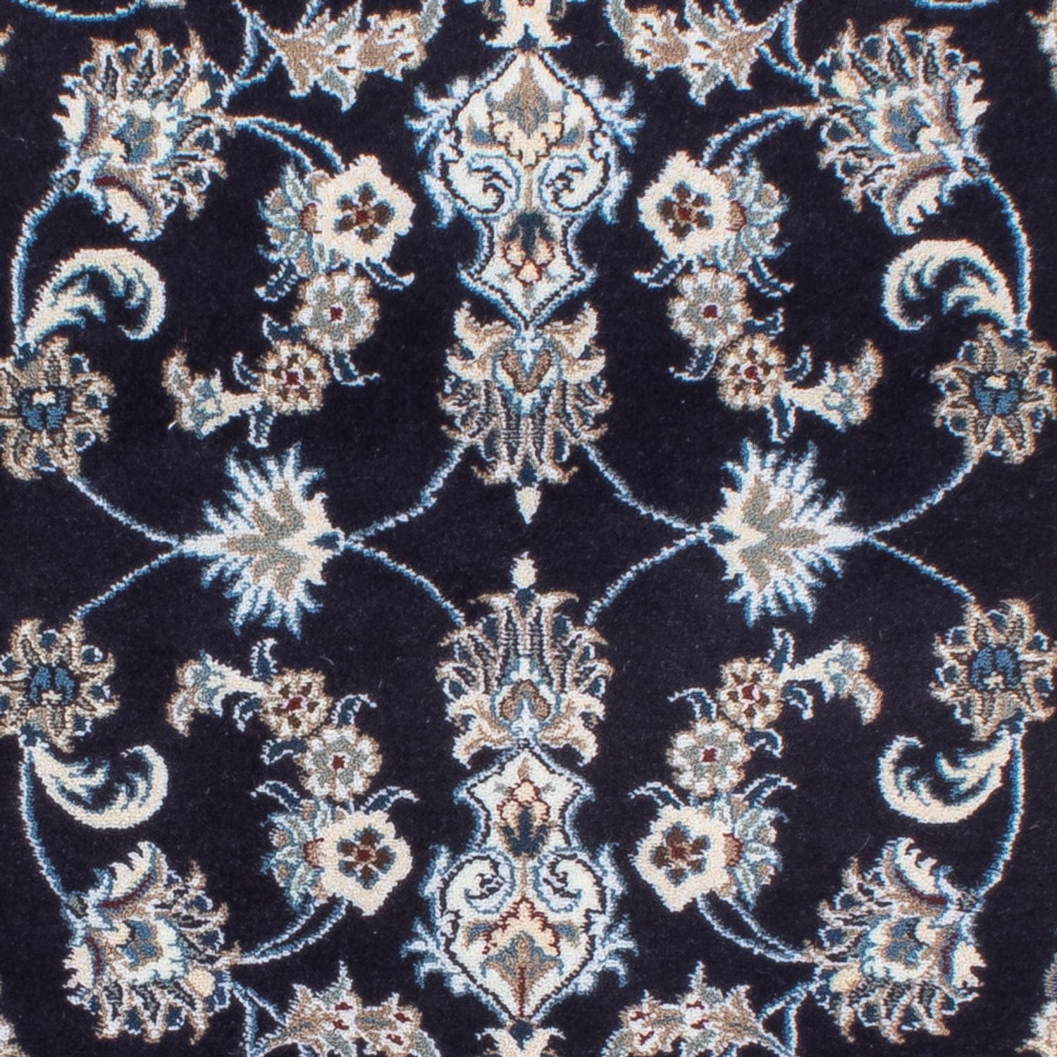 Läufer Perser - Nain - 200 x 79 cm - dunkelblau