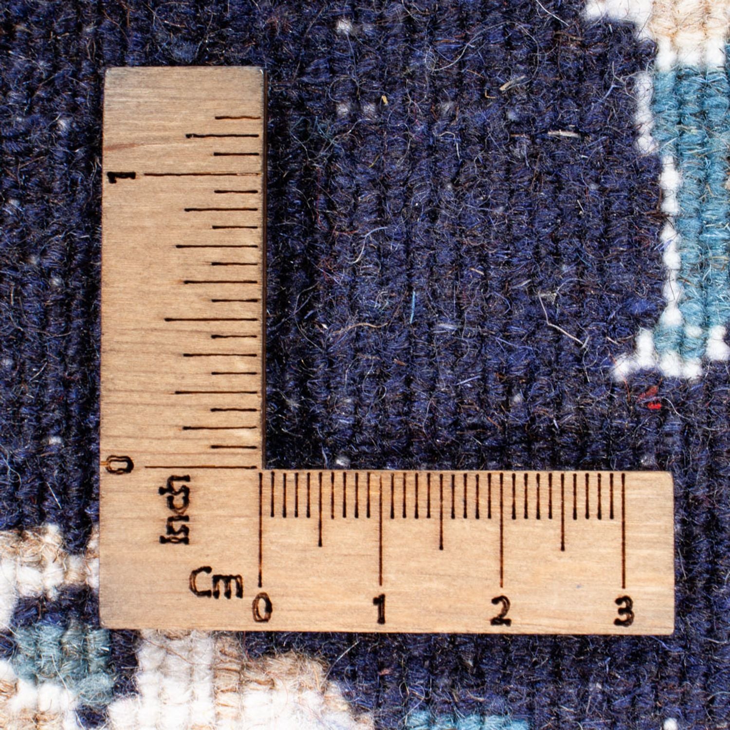 Läufer Perser - Nain - 202 x 78 cm - dunkelblau