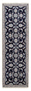 Perserteppich - Nain - 134 x 71 cm - dunkelblau