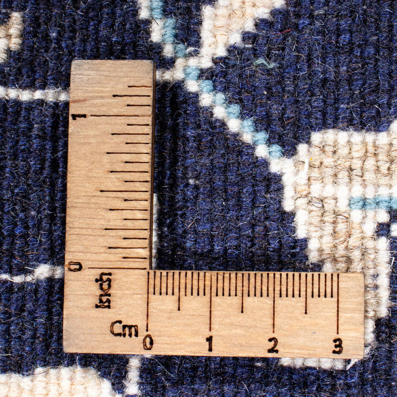 Perserteppich - Nain - 134 x 71 cm - dunkelblau