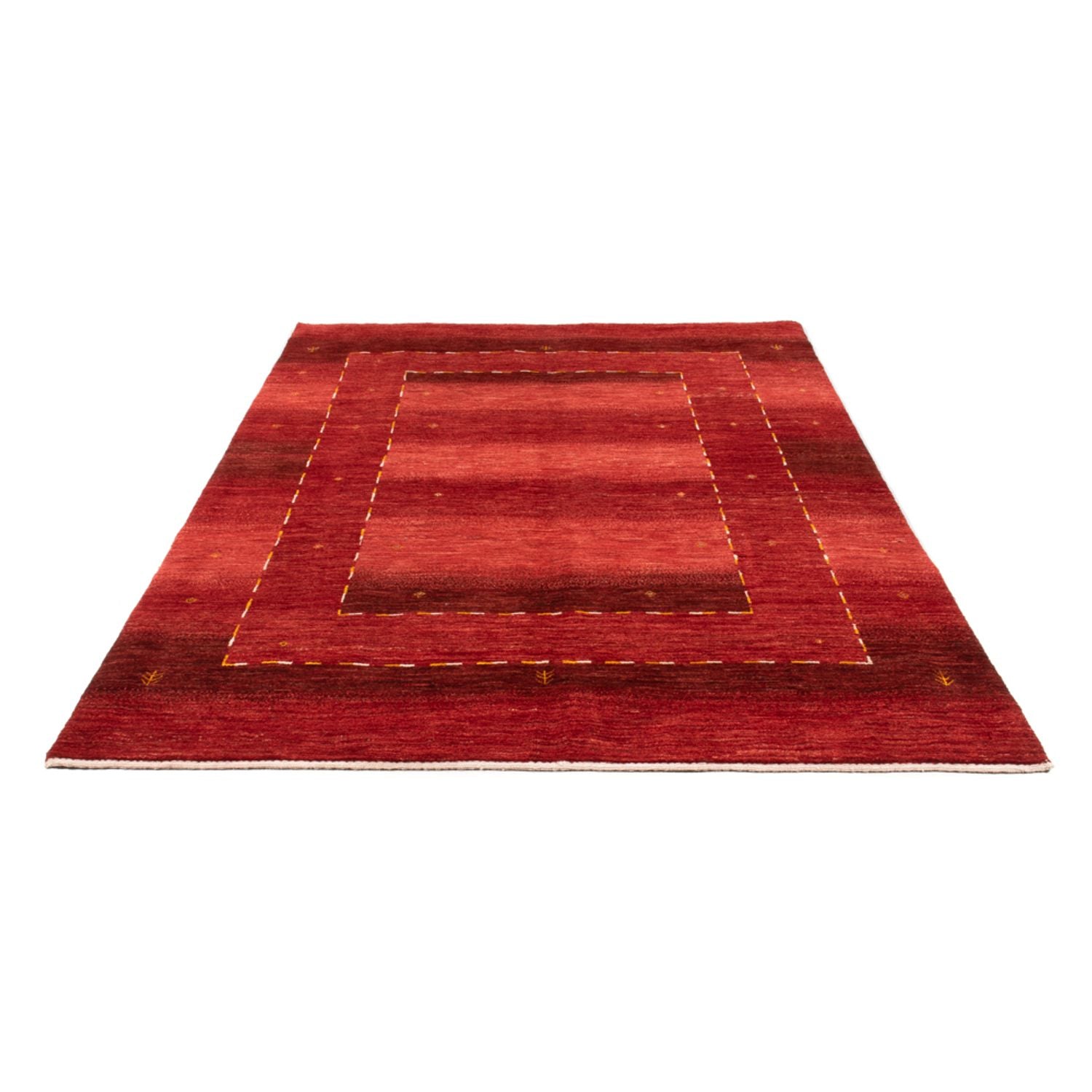 Gabbeh Teppich - Perser - 253 x 177 cm - rot