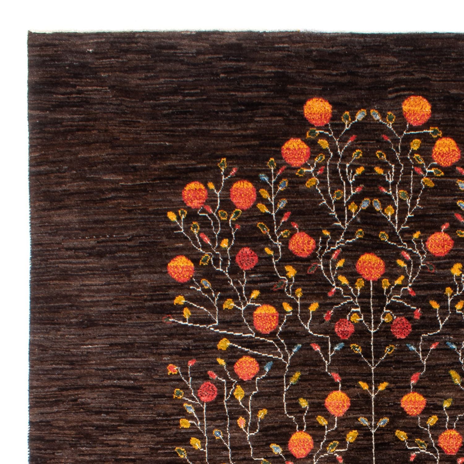 Gabbeh Teppich - Loribaft Perser - 260 x 172 cm - braun
