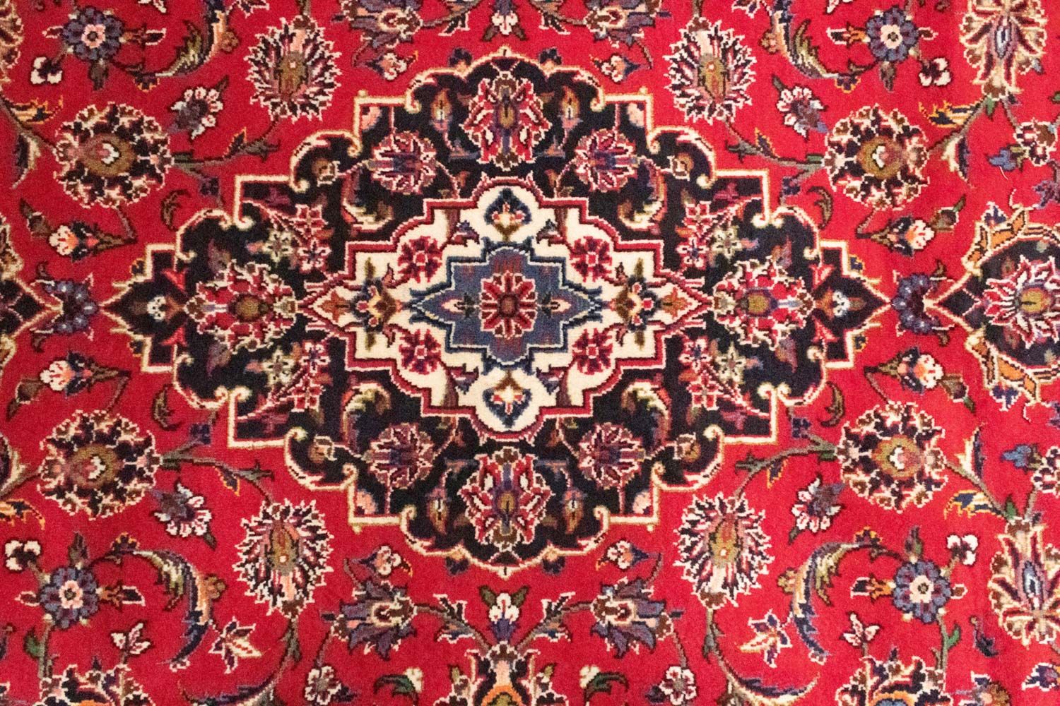 Perserteppich - Keshan 303 x 202 cm - rot