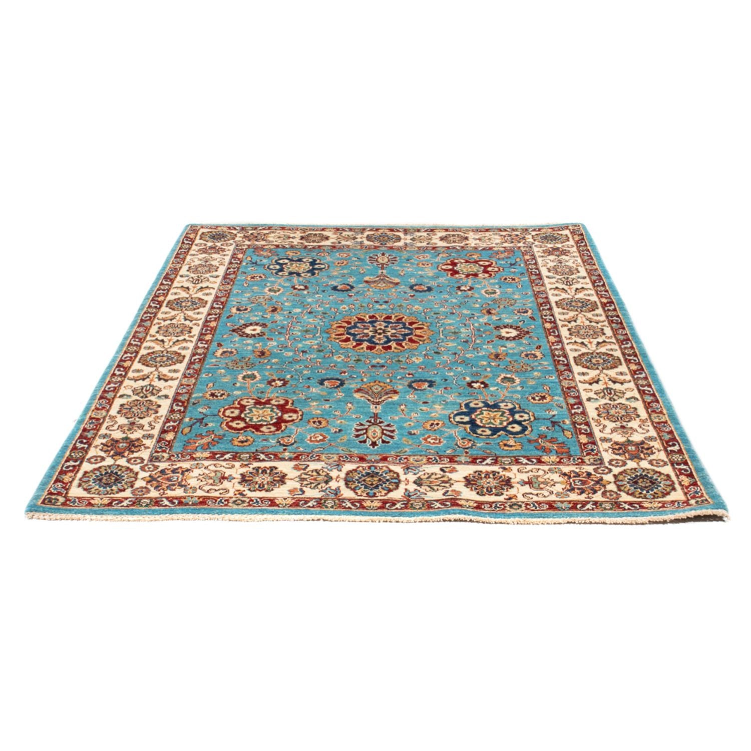 Ziegler Teppich - Ariana - 204 x 154 cm - hellblau