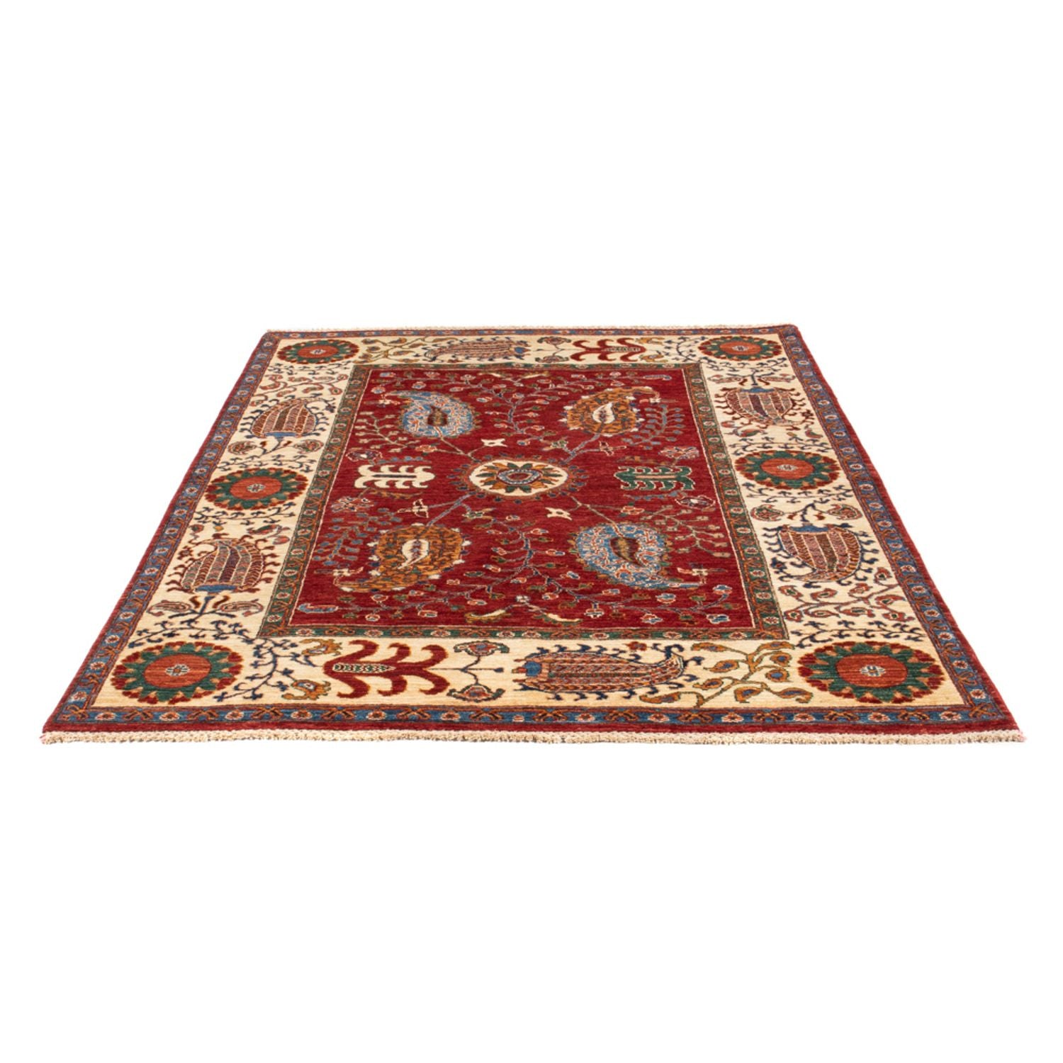 Ziegler Teppich - Ariana - 211 x 156 cm - rot