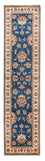 Läufer Ziegler - 308 x 81 cm - blau