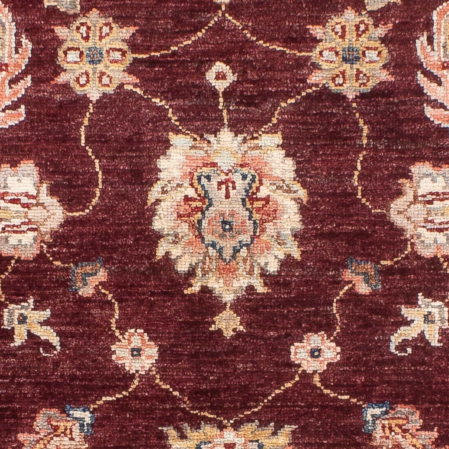 Ziegler Teppich - 125 x 84 cm - rot