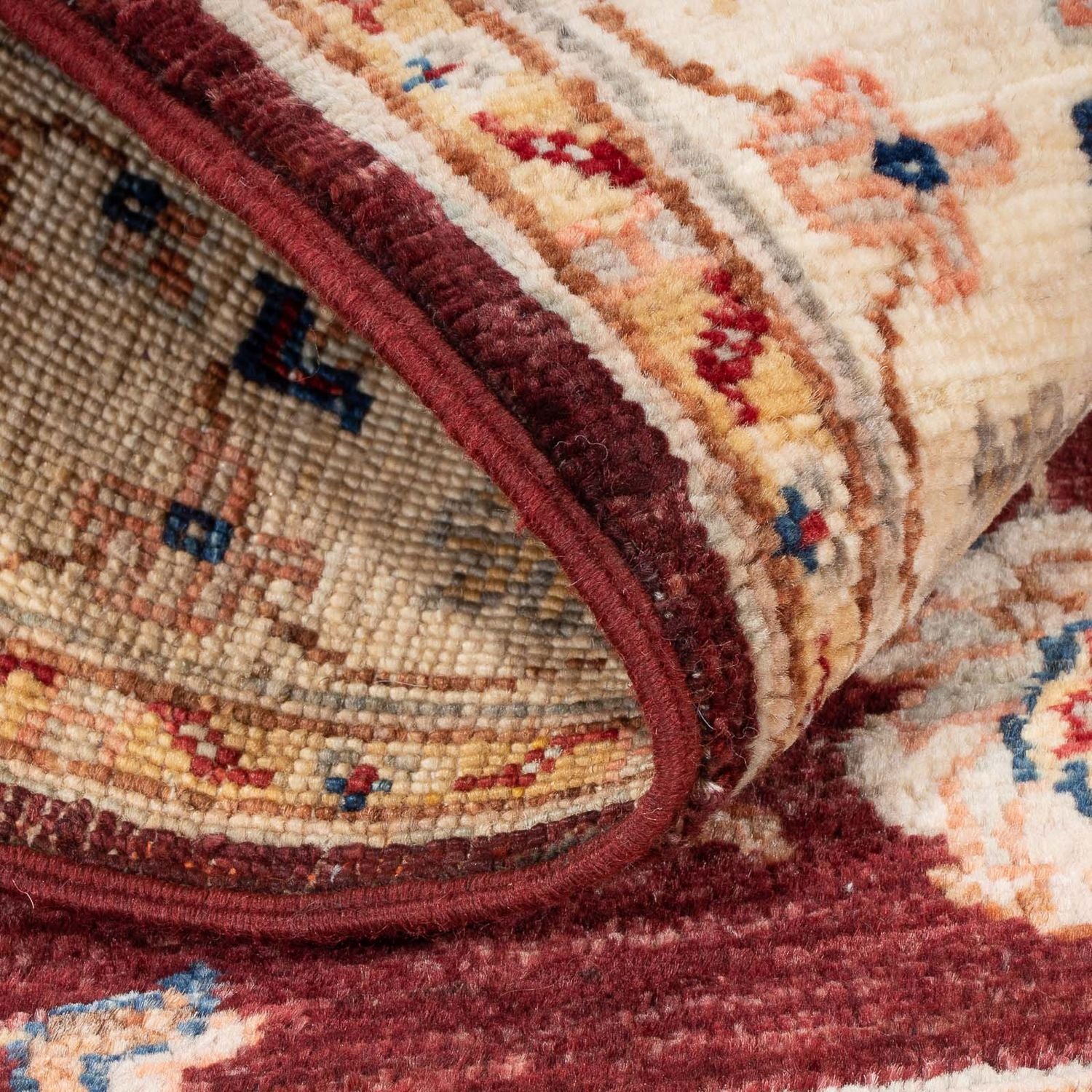 Ziegler Teppich - 125 x 84 cm - rot
