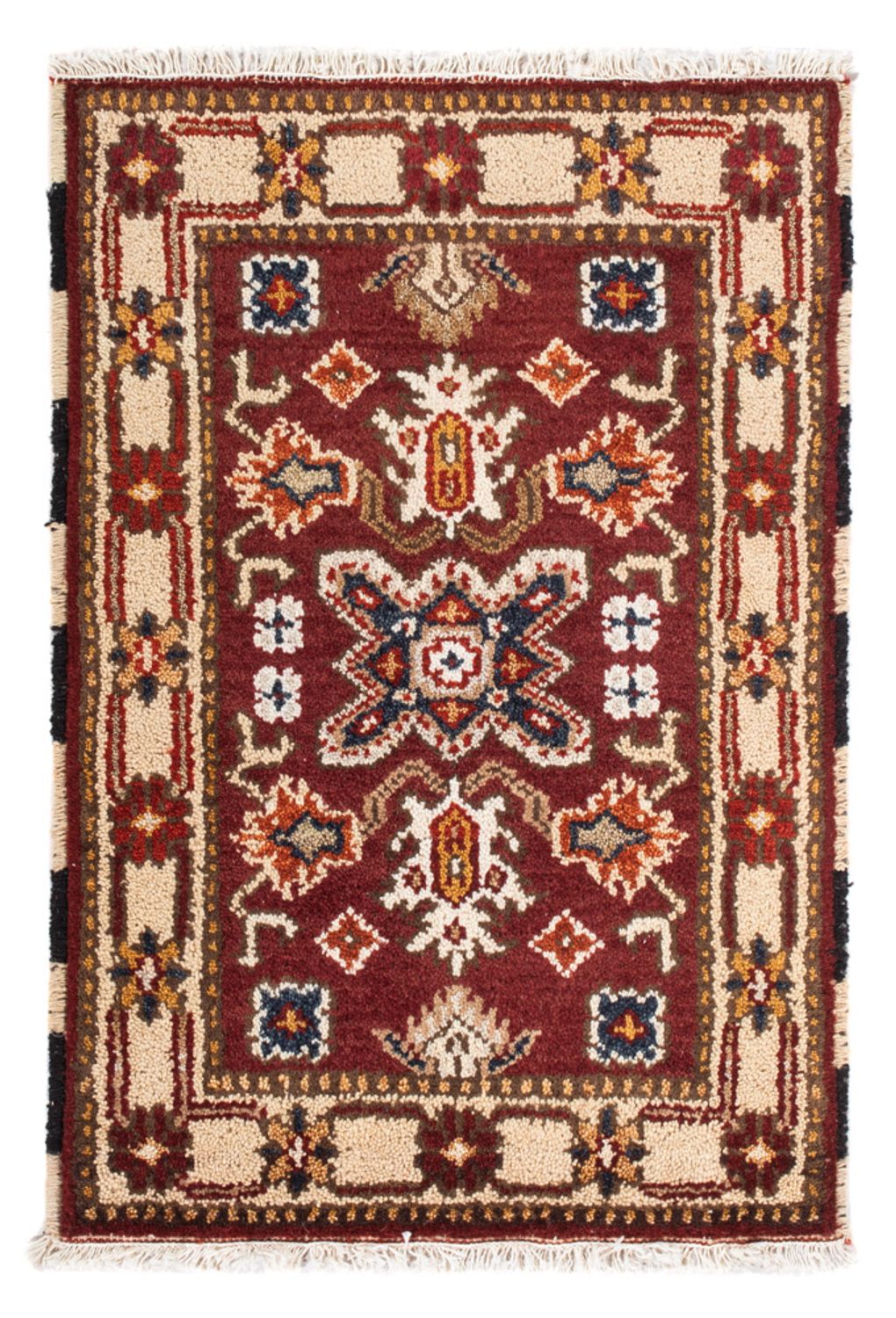 Orientteppich - 94 x 64 cm - rot