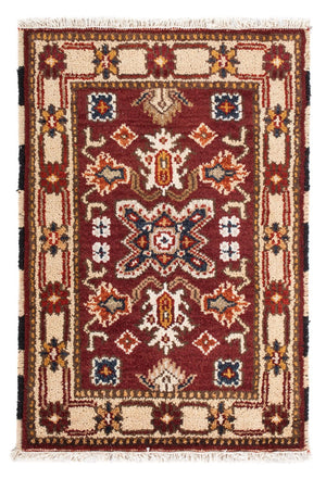 Orientteppich - 94 x 64 cm - rot