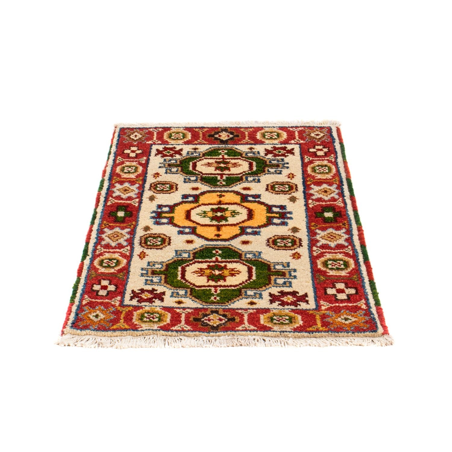 Orientteppich - 91 x 63 cm - beige