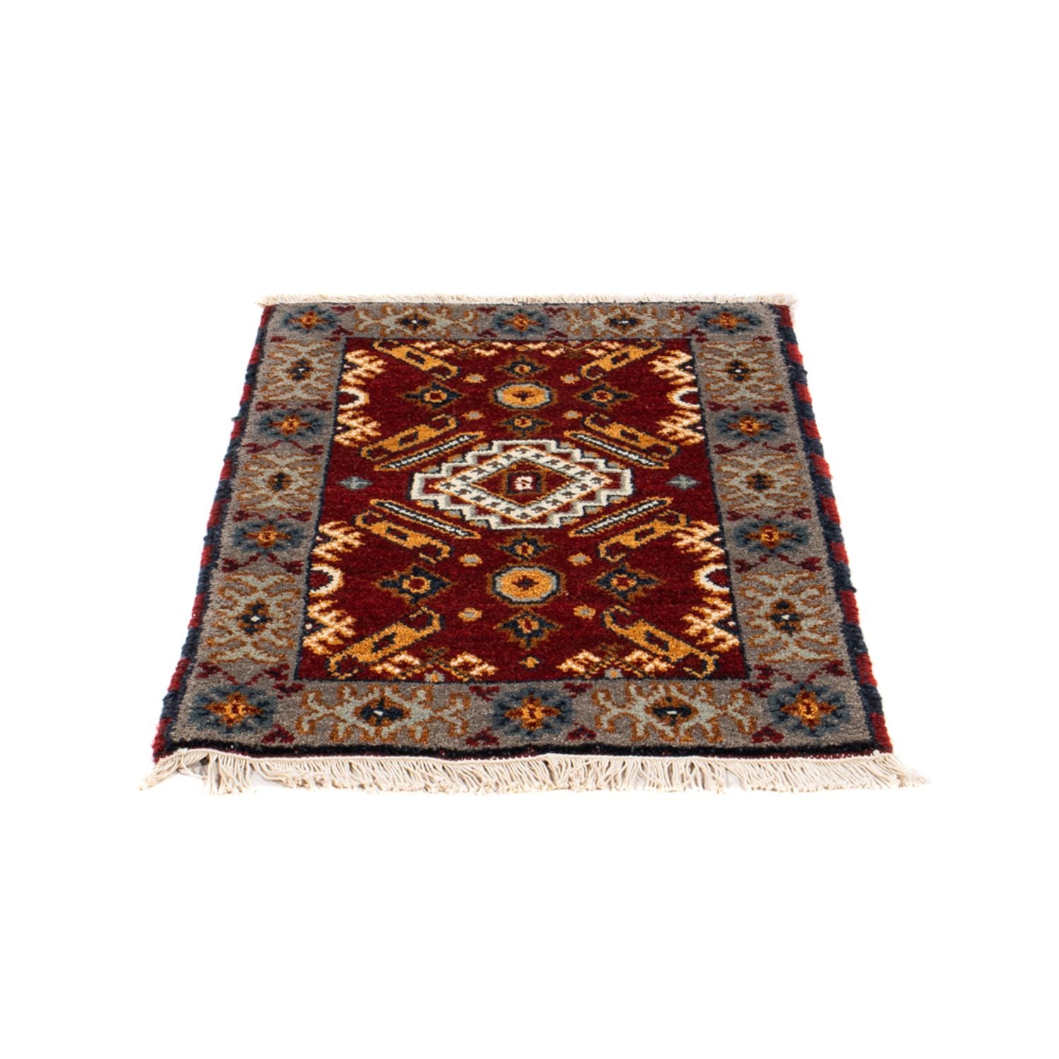 Orientteppich - 91 x 62 cm - rot