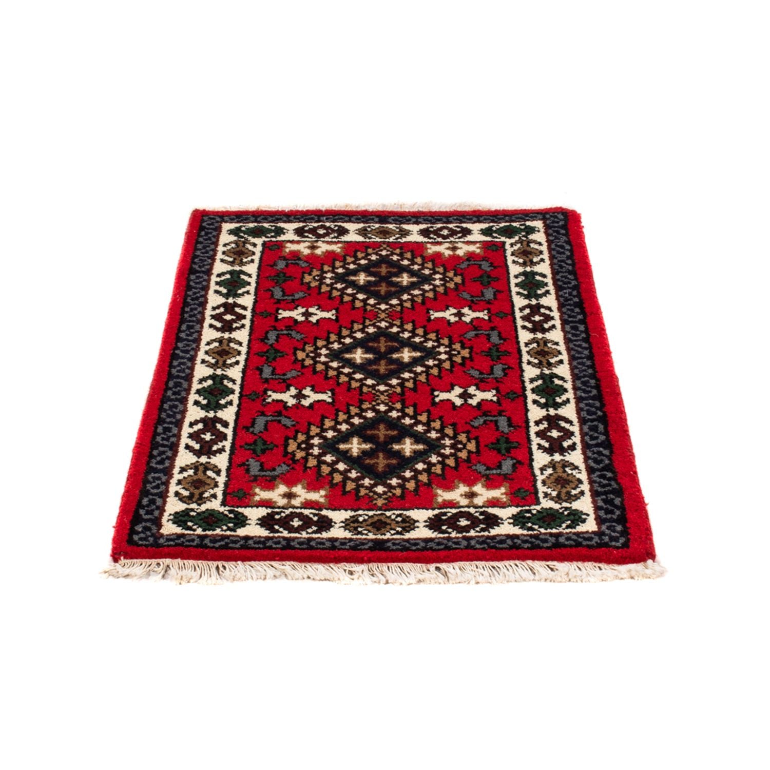 Orientteppich - 90 x 60 cm - rot