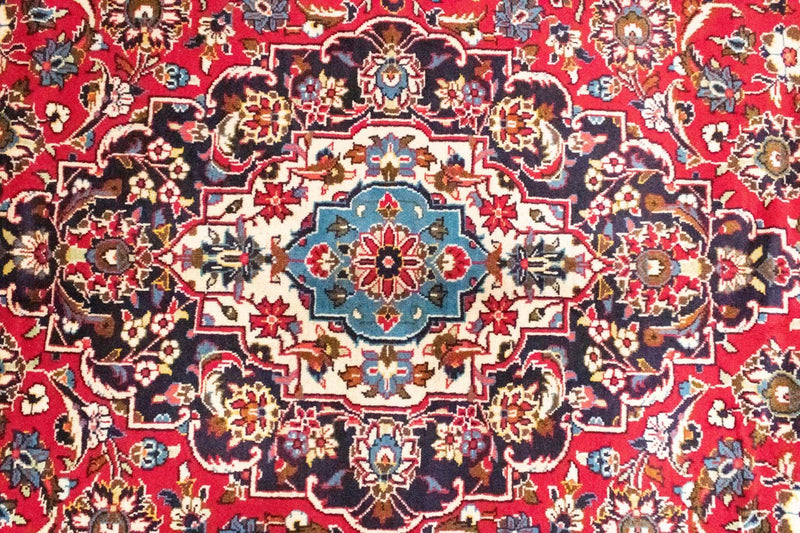 Perserteppich - Keshan 304 x 210 cm - rot