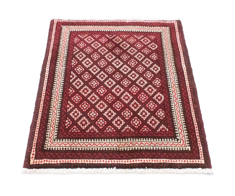 Belutsch Teppich 83 x 68 cm - rot