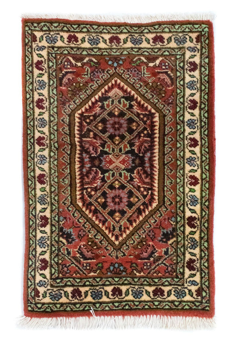 Perserteppich - Bidjar 60 x 40 cm - rot