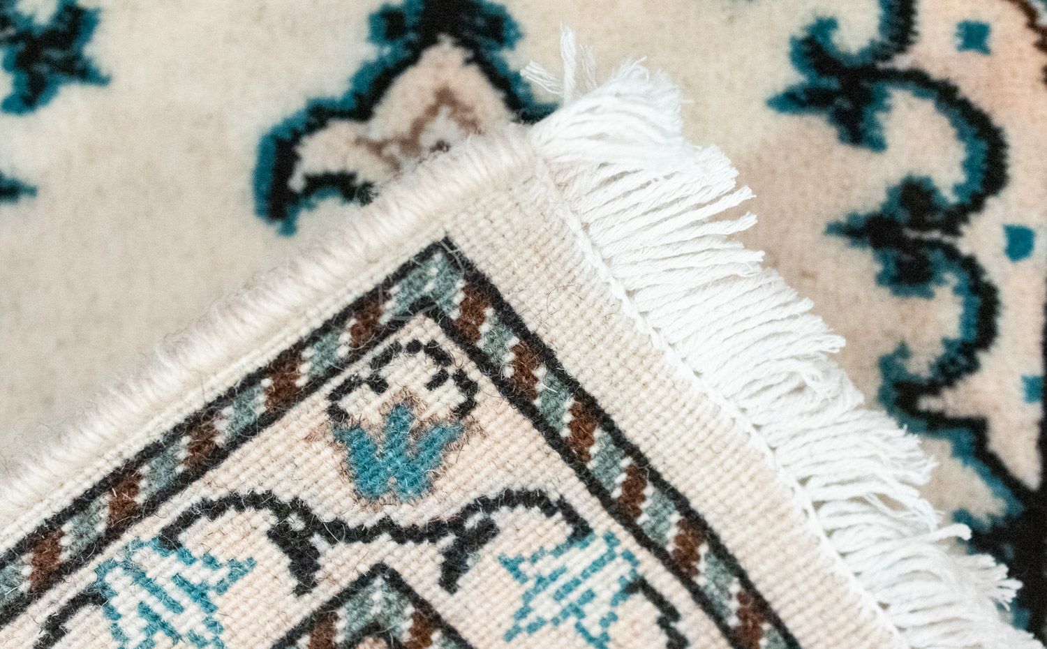 Perserteppich - Nain 60 x 40 cm - beige