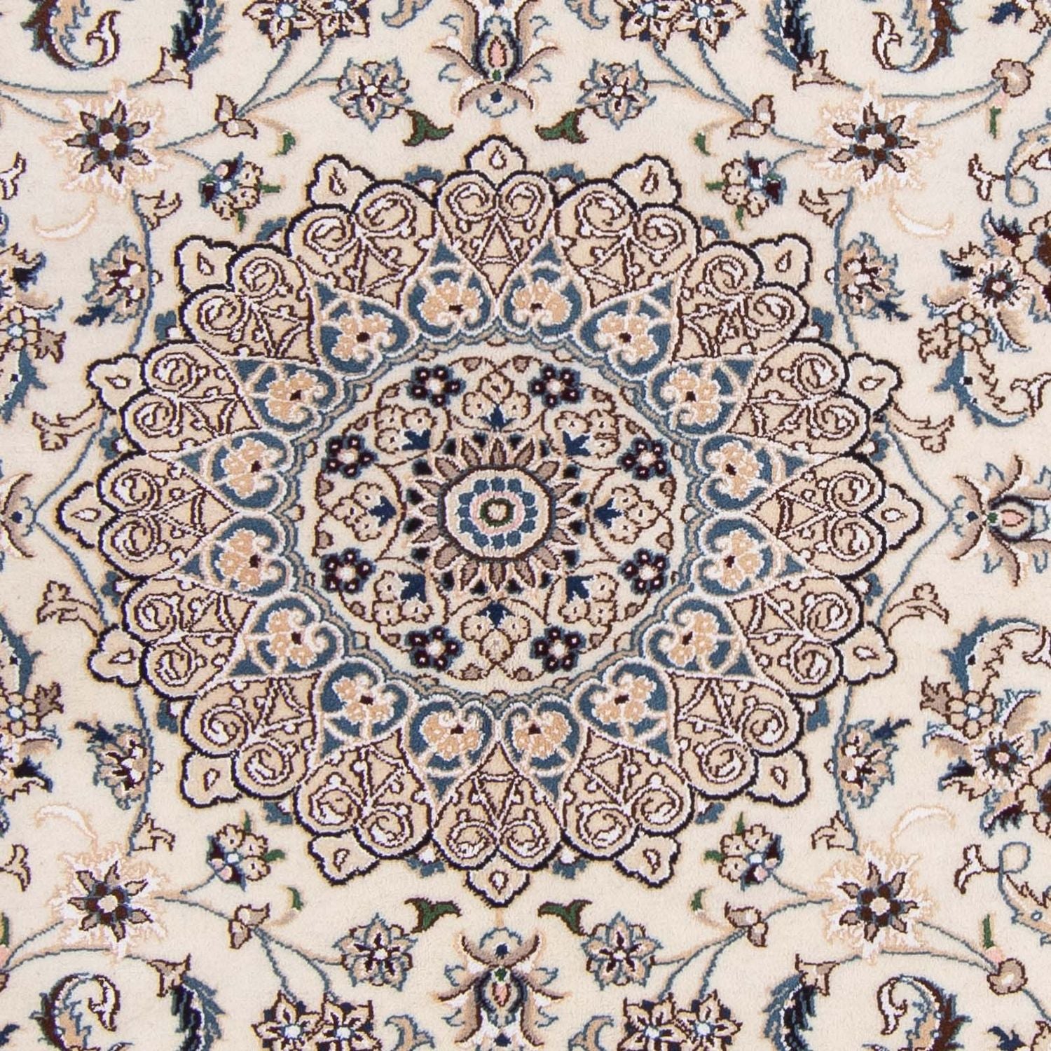Perserteppich - Nain - Royal 245 x 155 cm Wohnzimmer Teppich