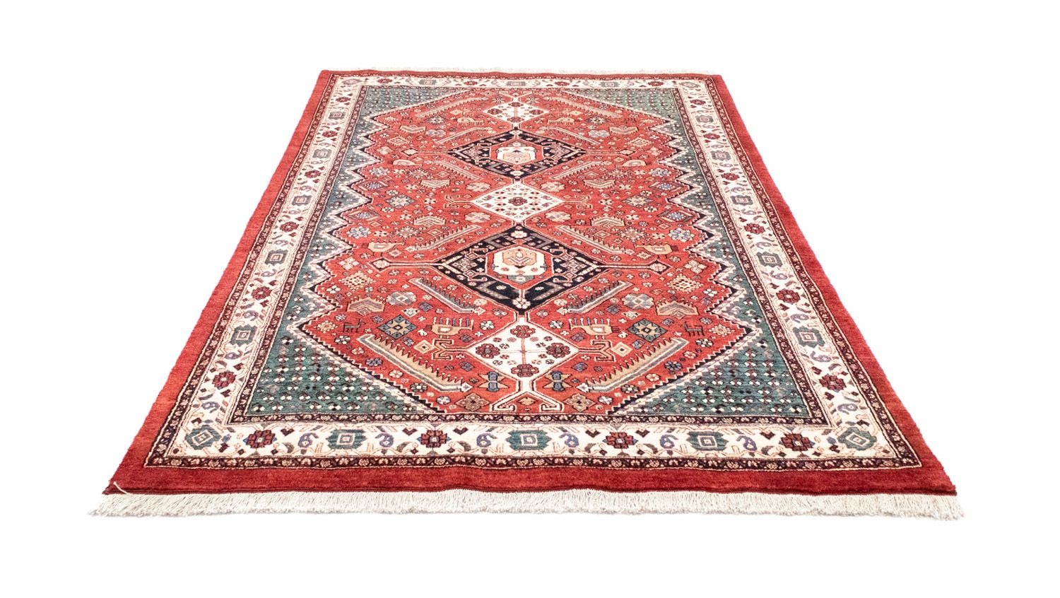 Perserteppich - Nomadic 250 x 160 cm - rot