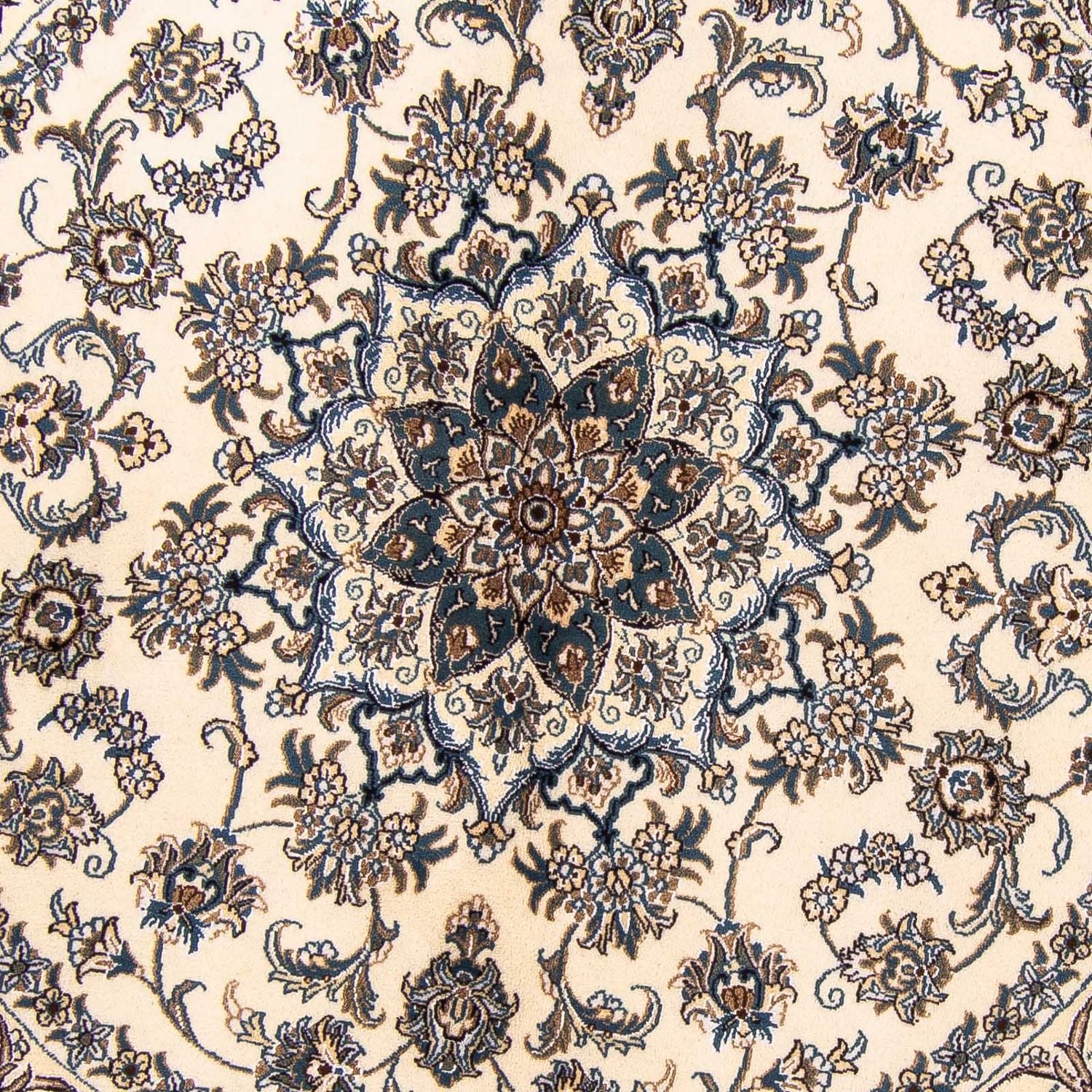 Perserteppich - Nain 200 x 200 cm Teppich Rund