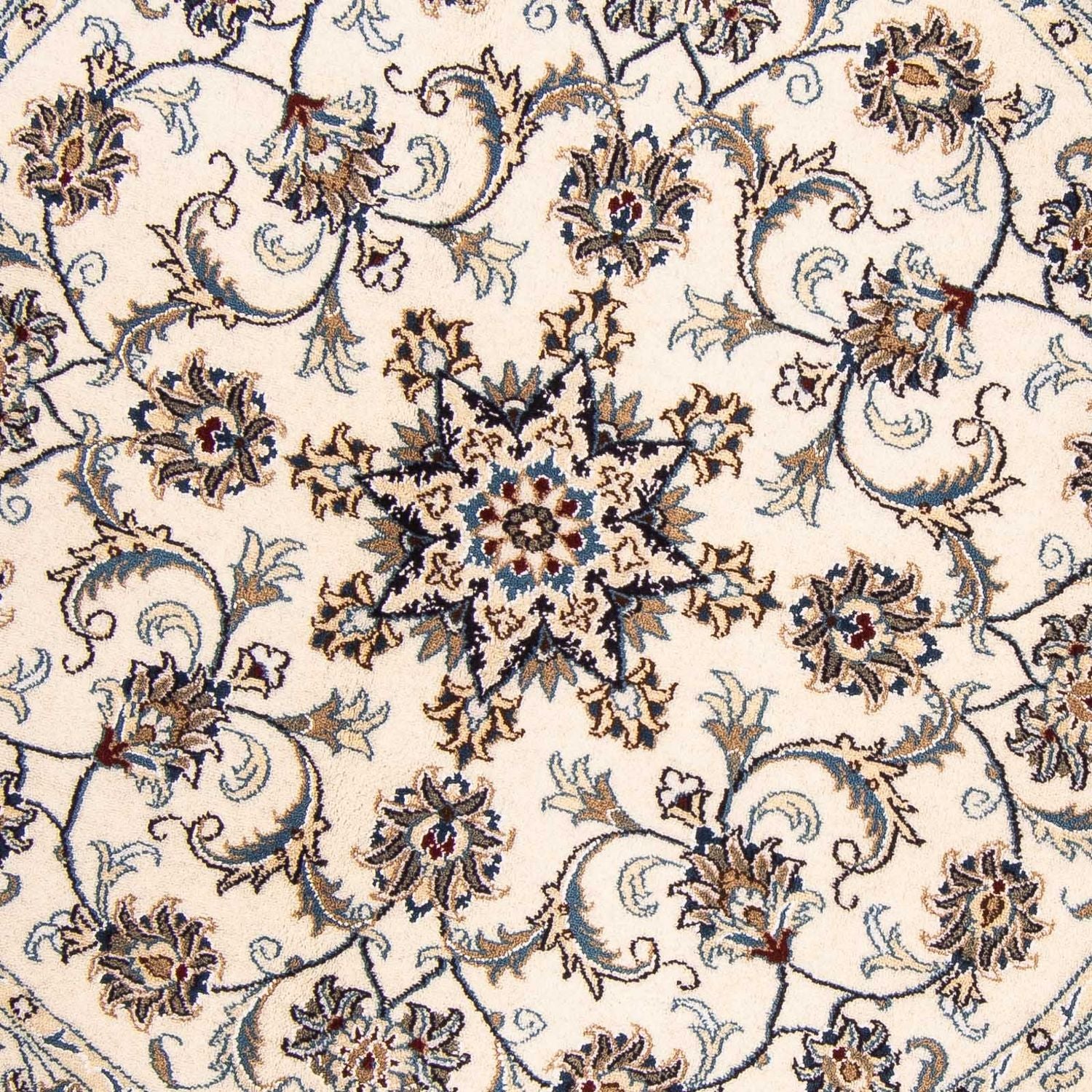 Perserteppich - Nain 150 x 150 cm Teppich Rund
