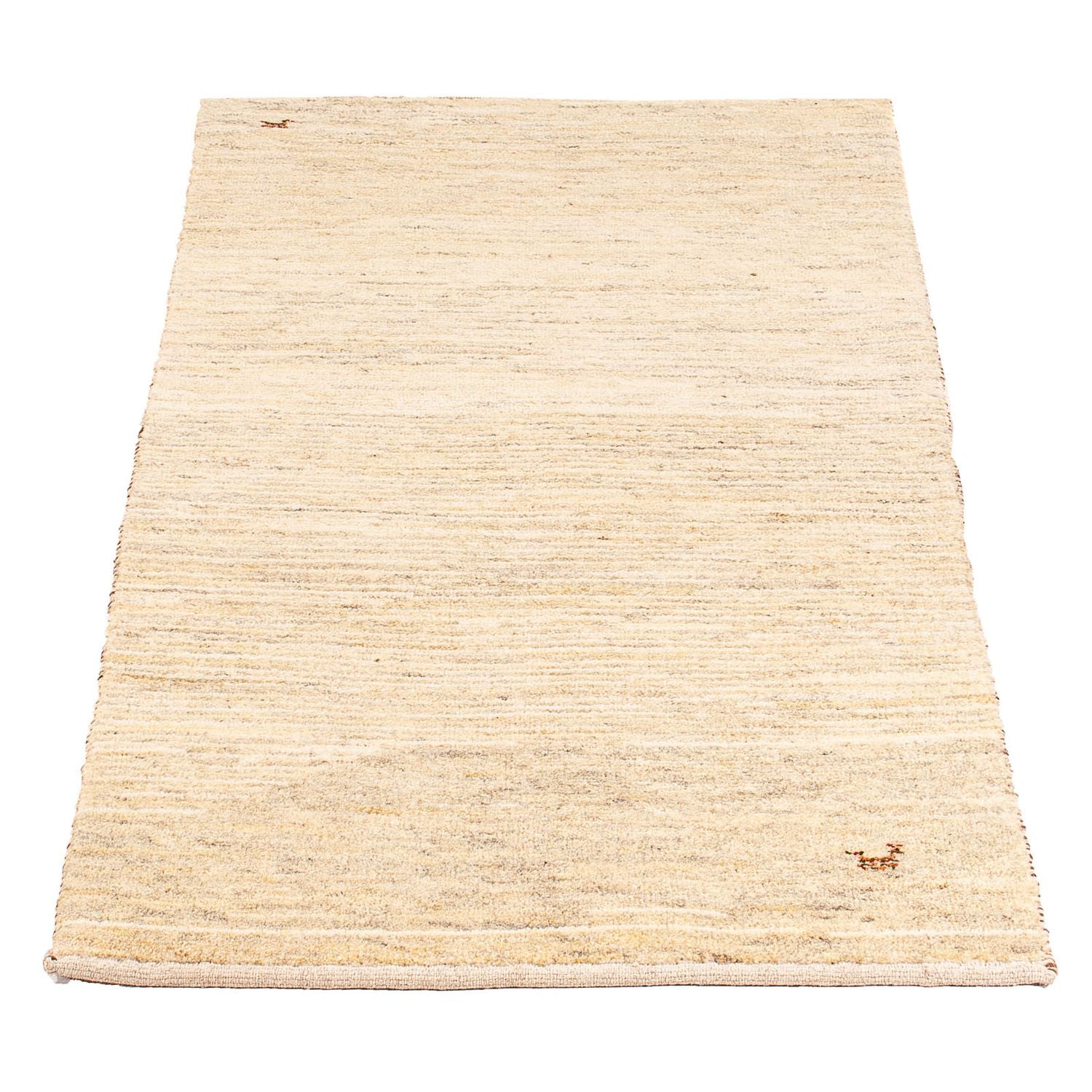 Gabbeh Teppich - Loribaft Perser 140 x 70 cm - beige