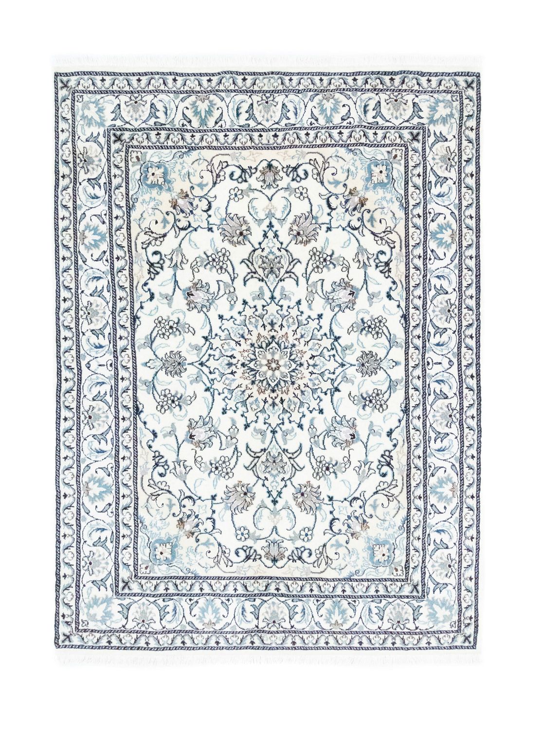 Perserteppich - Nain 200 x 144 cm - beige