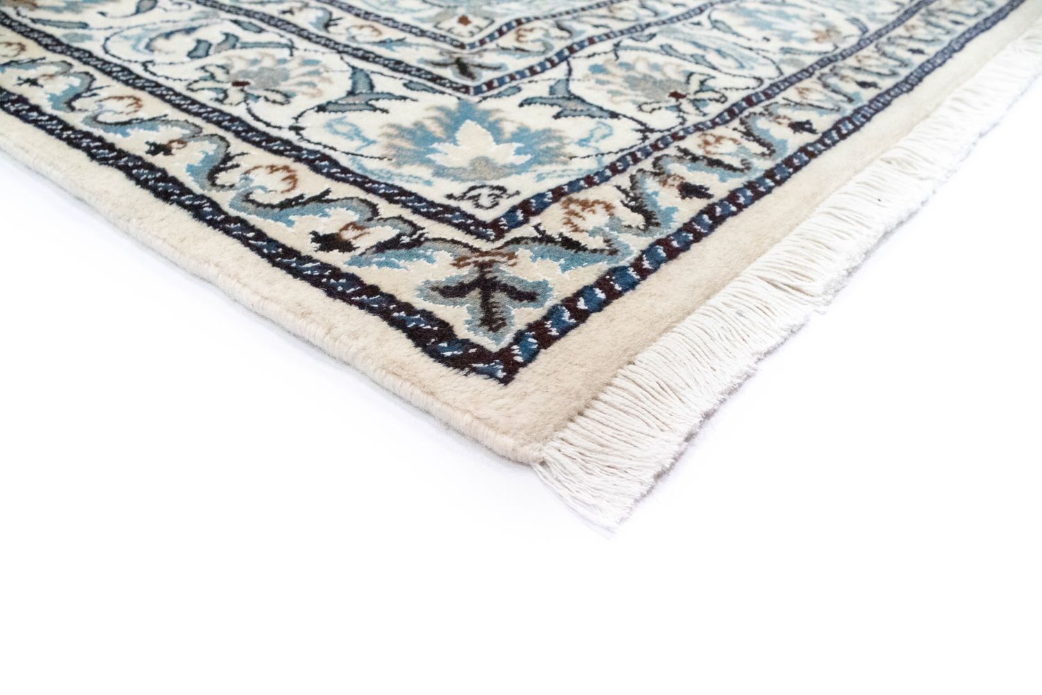 Perserteppich - Nain 200 x 144 cm - beige