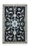 Perserteppich - Nain 131 x 90 cm - blau
